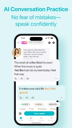 Talksy – AI Language Learning screenshot 2
