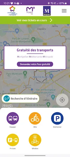 M'Ticket - TaM mobile ticket screenshot 1