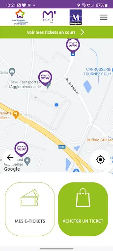 M'Ticket - TaM mobile ticket screenshot 2