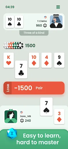 Poker Clash: Ranked Heads Up screenshot 2