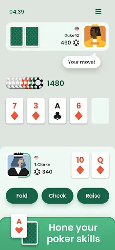 Poker Clash: Ranked Heads Up screenshot 5