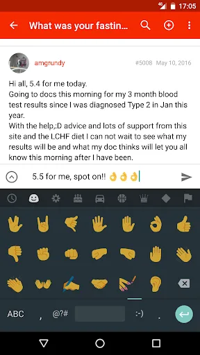 Diabetes Forum screenshot 3