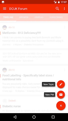 Diabetes Forum screenshot 5