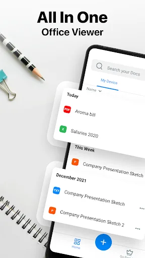 Tap Office - Word, Excel, PDF screenshot 1