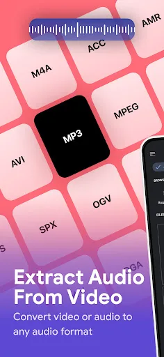 Audio Converter - MP4 to MP3 screenshot 1