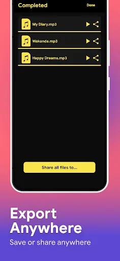 Audio Converter - MP4 to MP3 screenshot 5