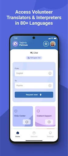 Tarjimly - Refugee Translation screenshot 3