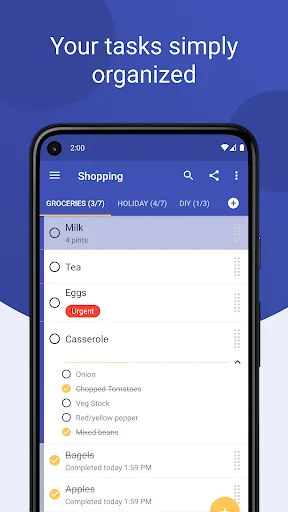 Tasks: To Do List & Reminders screenshot 1