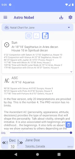 Astro Nobel - Astrology screenshot 3
