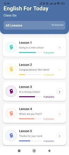 English for Today Class Six screenshot 1