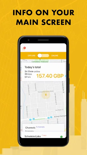 TaxiF Driver - Be the Captain! screenshot 1