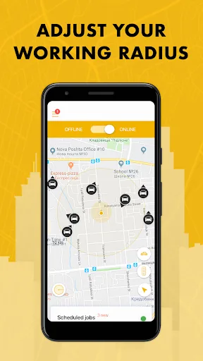 TaxiF Driver - Be the Captain! screenshot 2