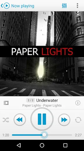 PlayerPro Cloudy Skin screenshot 2