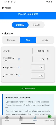 HydroCalc screenshot 1
