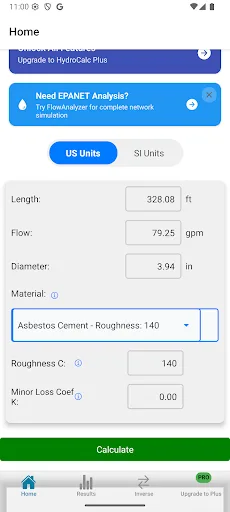 HydroCalc screenshot 4