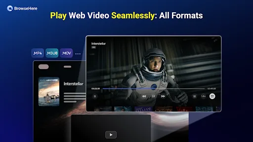 Browser TV Web - BrowseHere screenshot 5