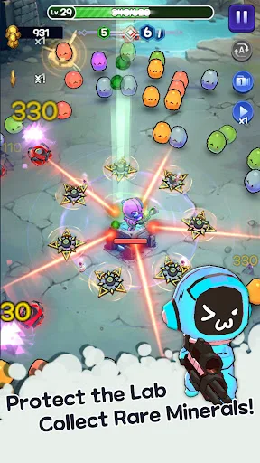 Space M Defense: Space Shooter screenshot 2