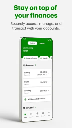 TD Canada screenshot 2