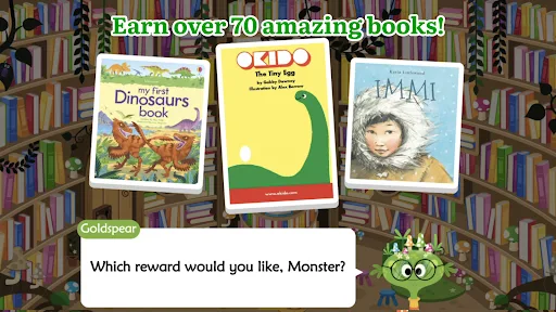 Teach Monster: Reading for Fun screenshot 3