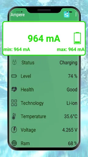 Ampere : Charger Tester screenshot 2