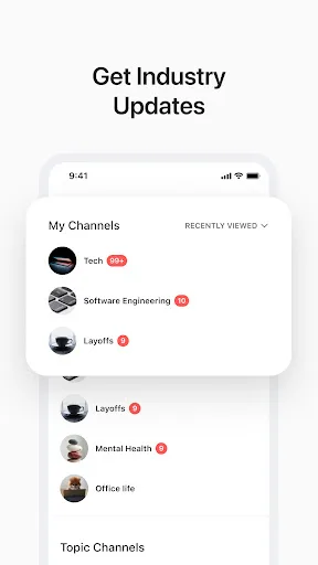 Blind - Professional Community screenshot 3