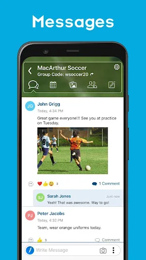 TeamReach - Your Team App screenshot 2