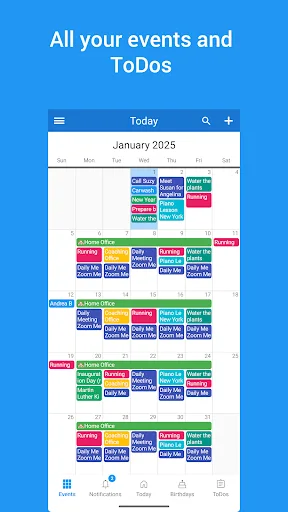 149 Live Calendar & ToDo List screenshot 2