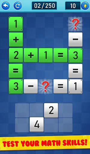Math Puzzle Game - Math Pieces screenshot 1