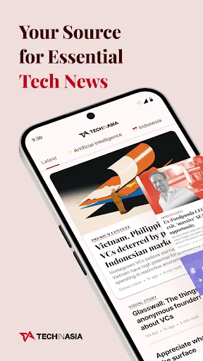Tech in Asia: News & Analysis screenshot 1