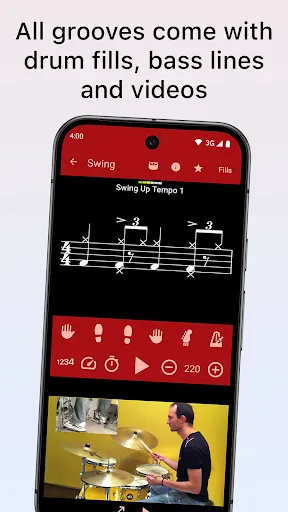 Drum School: Groove like a PRO screenshot 2
