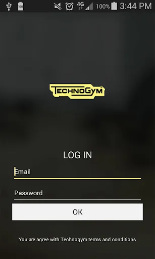 Technogym Equipment Setup screenshot 1