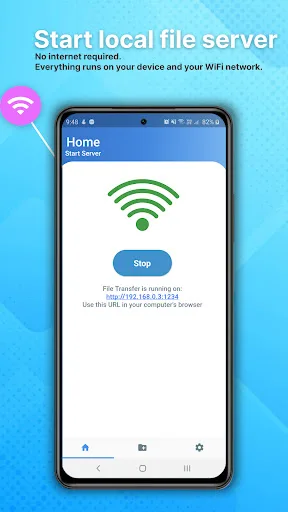 WiFi File Transfer screenshot 1