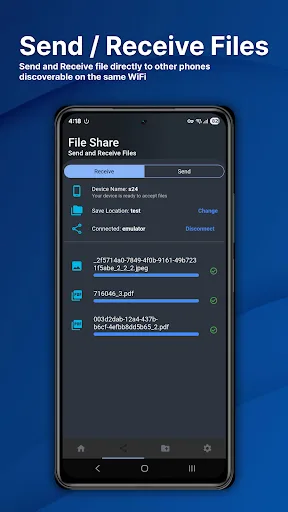 WiFi File Transfer screenshot 2