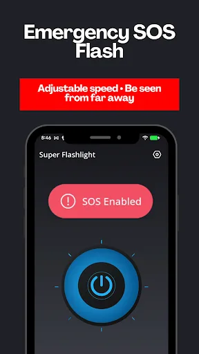 Flashlight - Light & LED screenshot 3