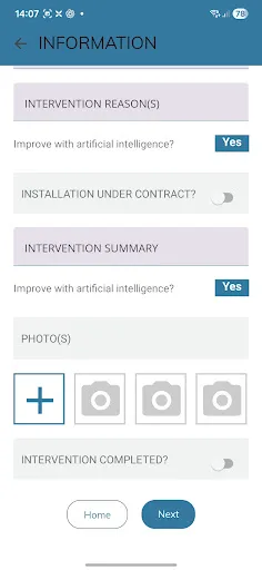 Tech Report IA - Reports screenshot 1