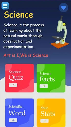 Science Quiz : Learn offline screenshot 1
