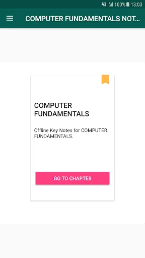 COMPUTER FUNDAMENTALS NOTES screenshot 1