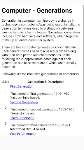 COMPUTER FUNDAMENTALS NOTES screenshot 5