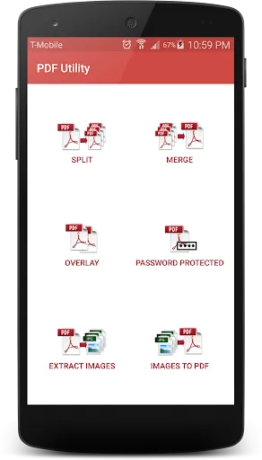 PDF Utility screenshot 1