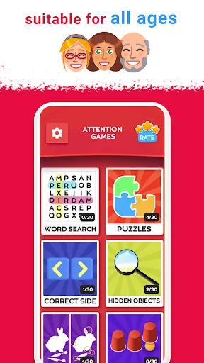 Entrena tu Cerebro - Atención screenshot 3