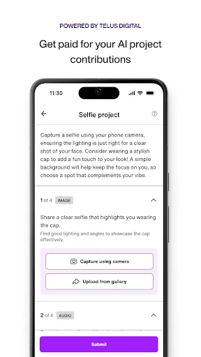 TELUS Digital Data Collection screenshot 3