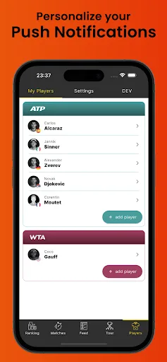 Tennis Fan - ATP / WTA screenshot 5