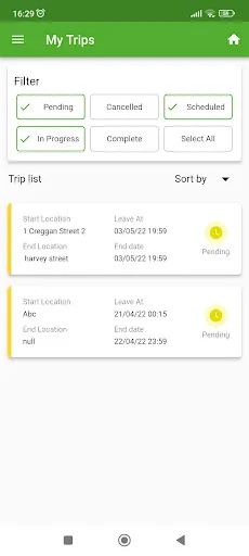 Transport Booking screenshot 5