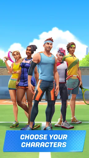 Tennis Clash: Juego JvJ screenshot 4