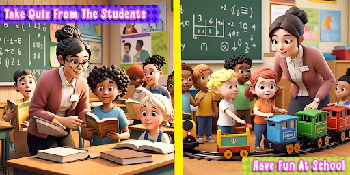 Happy Teacher Mother Simulator screenshot 2