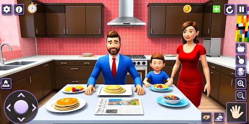 Happy Teacher Mother Simulator screenshot 4
