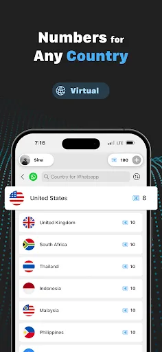 VSim: SMS Verification Code screenshot 3