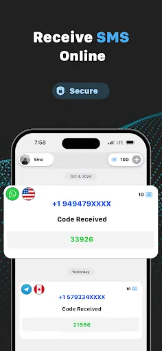 VSim: SMS Verification Code screenshot 5