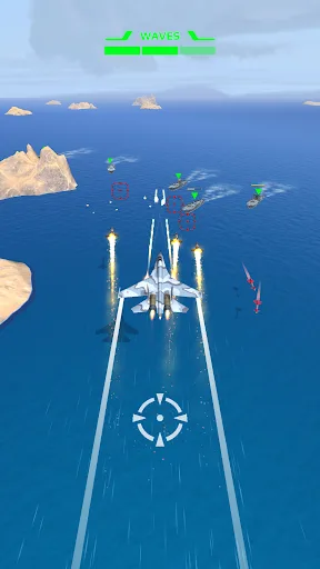 War Plane Strike: Sky Combat screenshot 1