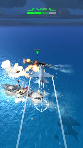War Plane Strike: Sky Combat screenshot 5